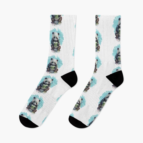 Item preview, Cute Panda Watercolor Bear designed and sold by Blok45.