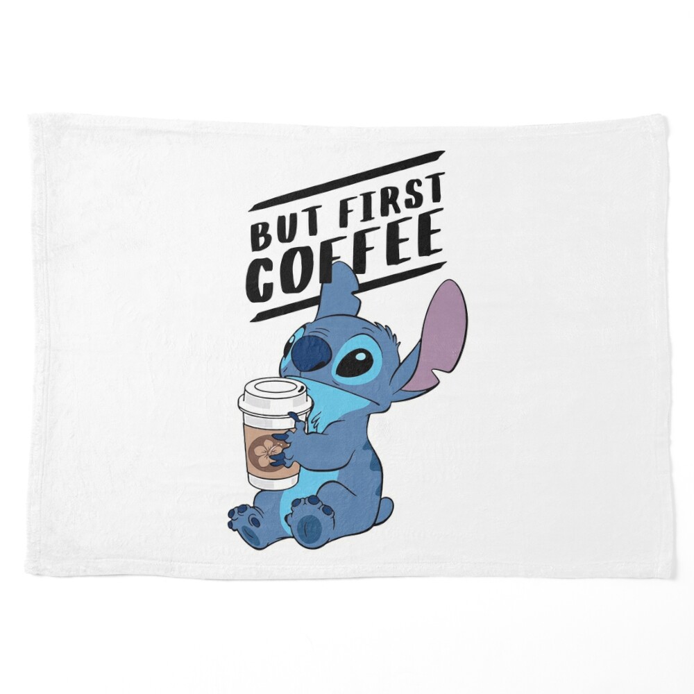 Stitch Coffee Poster posters & prints by SuZukaki