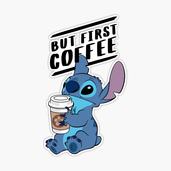 Lilo and Stitch Coffee First Adult