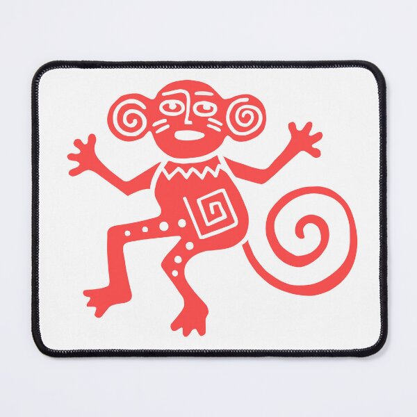 Item preview, Ancient mexican symbol, monkey designed and sold by MIRO3D.