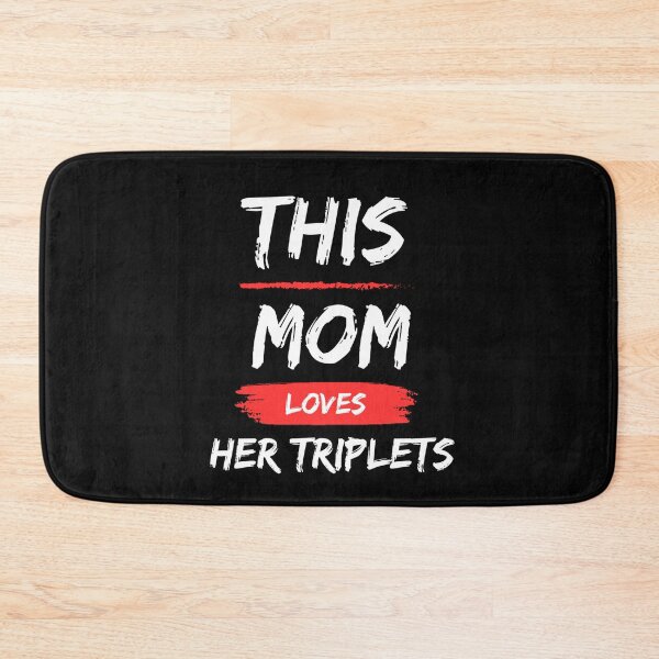 Item preview, This Mom Loves Her Triplets designed and sold by SaadEtta.
