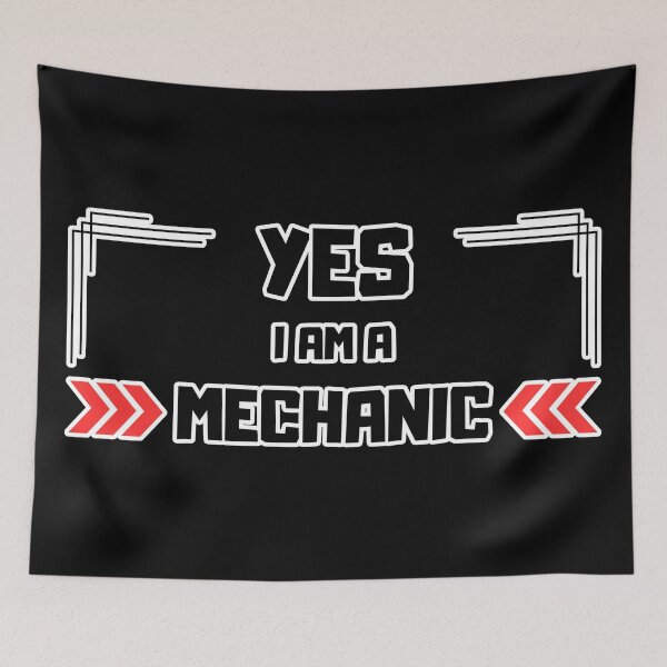 Item preview, Yes I Am a Mechanic designed and sold by yangs-wear.