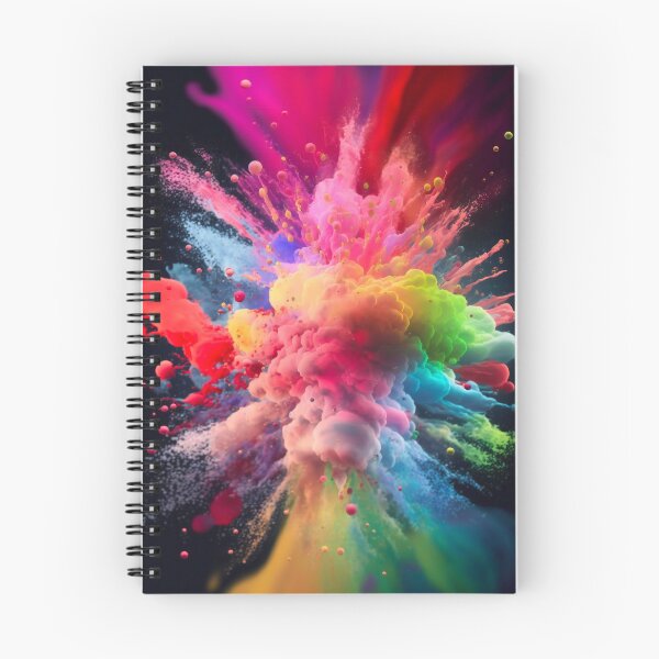 Item preview, Kaleidoscopic Odyssey - Paint color splash art designed and sold by Transcendance.