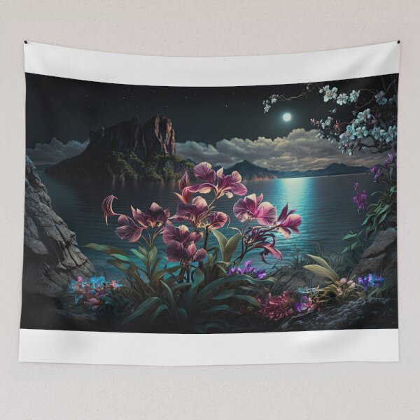 Item preview, Night Bloom in Iceland designed and sold by FireScreen.