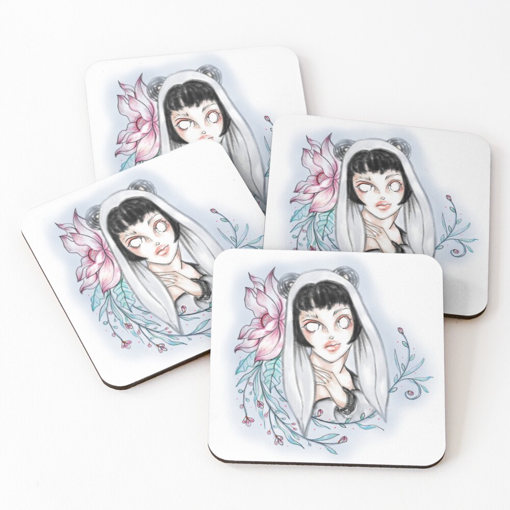 Item preview, Coasters (Set of 4) designed and sold by RikaRize.