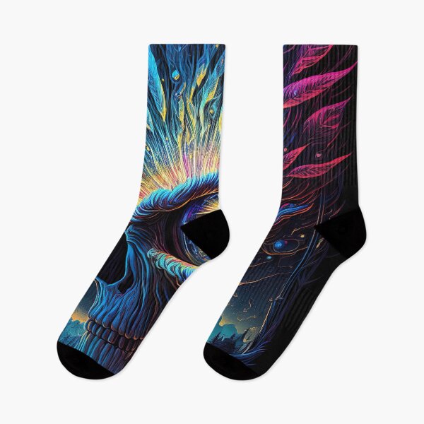 Item preview, Visionary skull art fused with tenebrism and synthwave designed and sold by RK - Shop.