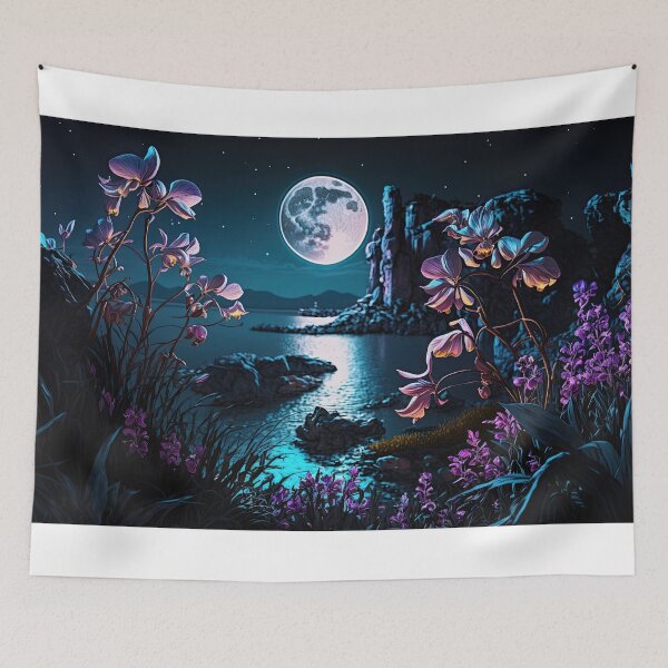 Item preview, Flowers in Moonlight designed and sold by FireScreen.