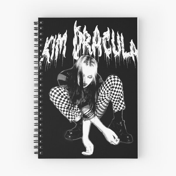 Artikelvorschau, KimDracula V2 weißer Text (Shirt im Metallstil) entworfen und verkauft von KlaineBlaine1.