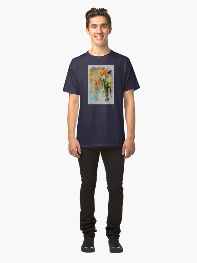 Alternate view of Dreaming of Tulips Classic T-Shirt