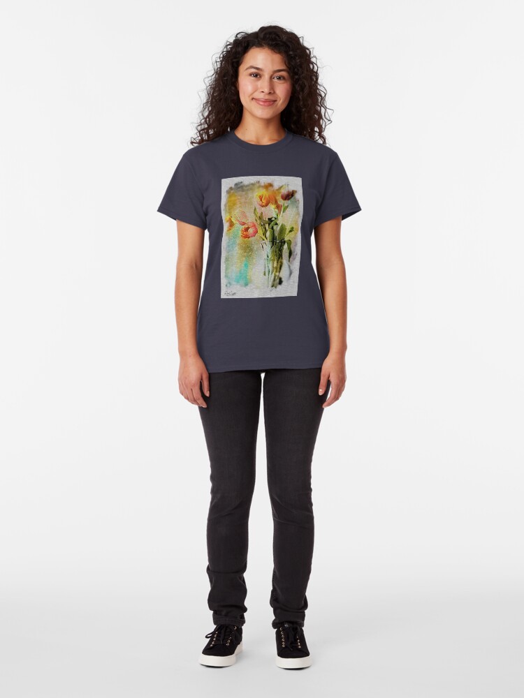 Alternate view of Dreaming of Tulips Classic T-Shirt