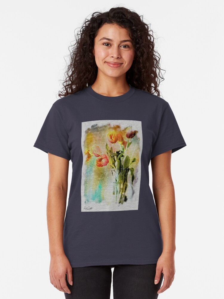 Alternate view of Dreaming of Tulips Classic T-Shirt