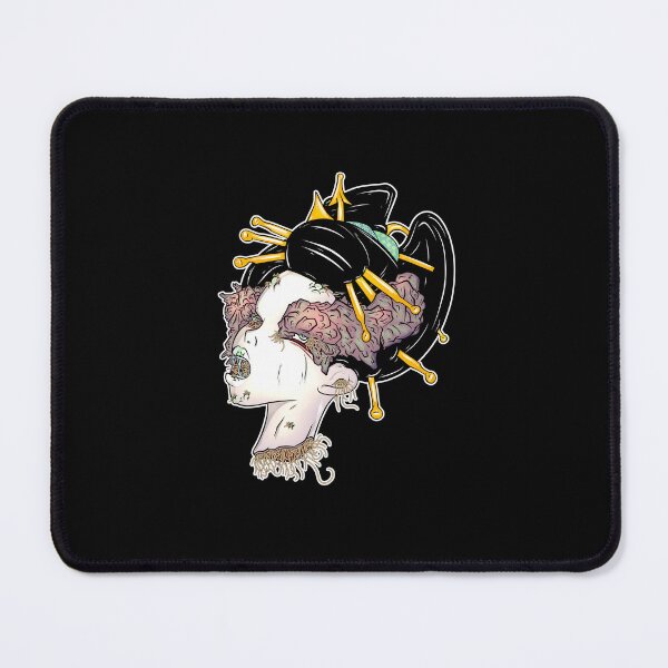 Item preview, Namakubi and mushrooms designed and sold by Ukiyograph.