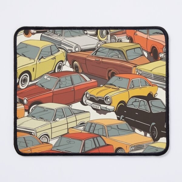 Item preview, 1970's style cartoon cars designed and sold by OnlyShowers.
