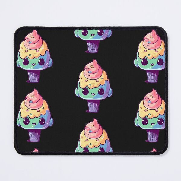 Item preview, Rainbow Icecream with lashes designed and sold by JragonQueen12.