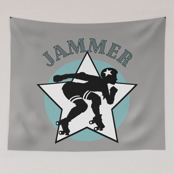 Item preview, “Jammer” Power - Roller Derby design designed and sold by McCallnWaldo.