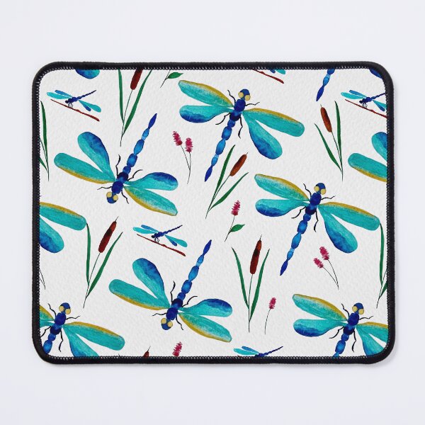 Item preview, Watercolor Dragonfly pattern designed and sold by danibelldesigns.