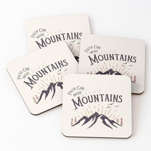 Item preview, Faith Can move Mountains - Christian Design designed and sold by All-About-Life.