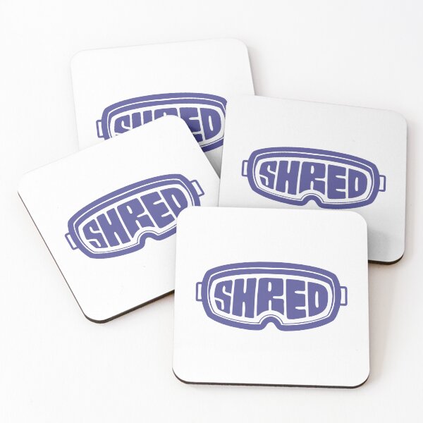 Item preview, Snowboard Saying - Hit the Slopes Shred designed and sold by KaylaStudio.