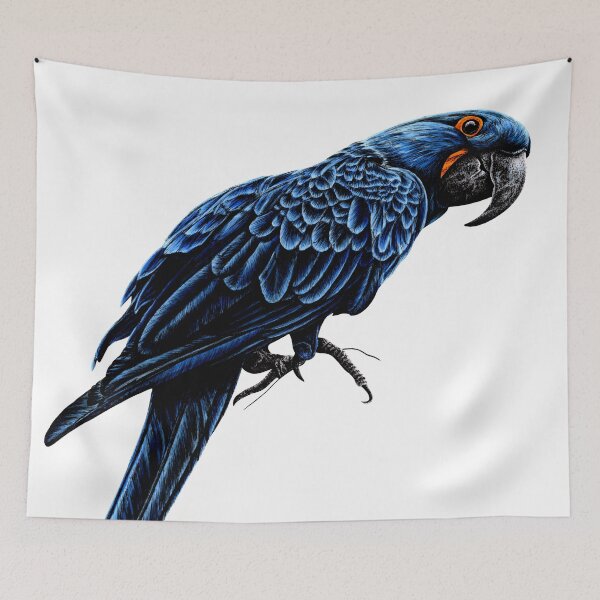 Item preview, Hyacinth macaw designed and sold by LorenDowding.