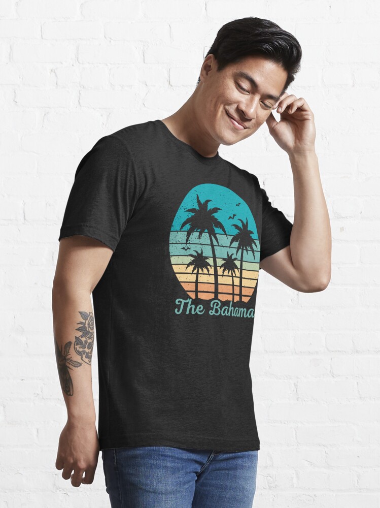 Disover the bahamas island vintage sunset | Essential T-Shirt 
