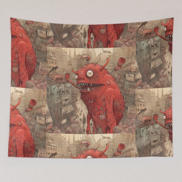 Item preview, Nightmarish Demons: A Hauntingly Dark Exploration of the Human Psyche designed and sold by The-Dark-Art.