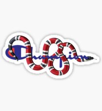 Champion Snake Sticker