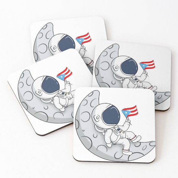 Item preview, Boricua en La Luna (M) designed and sold by solcaribearts.