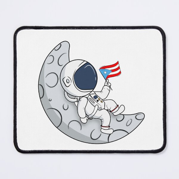 Item preview, Boricua en La Luna (M) designed and sold by solcaribearts.