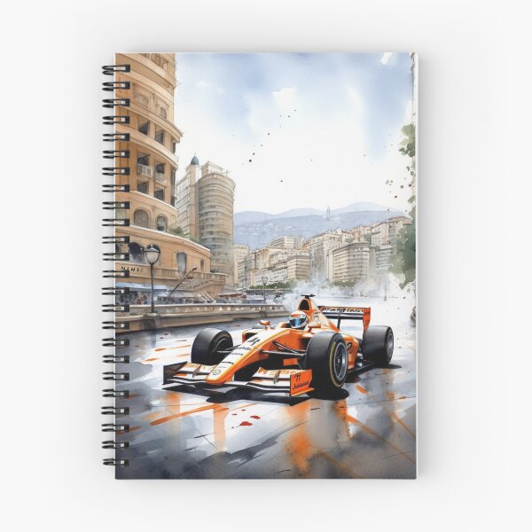 Item preview, Watercolor illustration of the McLaren MP4/4 designed and sold by LeafyLife.