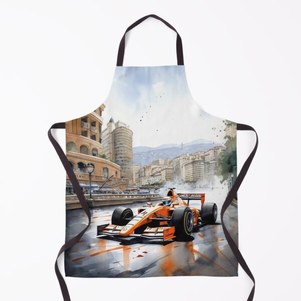 Item preview, Watercolor illustration of the McLaren MP4/4 designed and sold by LeafyLife.