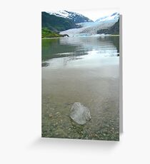 Glacier IceCube Greeting Card