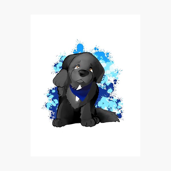 Item preview, dog saying hello designed and sold by projet-D-N-A.