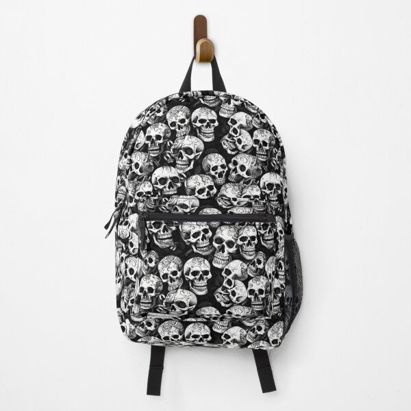 Item preview, Enigmatic Monochrome Skulls Fusion designed and sold by FormulaEden.