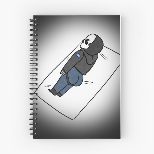 Item preview, fan art I drew of ghost dying in a glue trap designed and sold by highwayInferno.