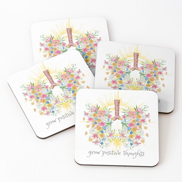 Item preview, grow positive thoughts Roses optimistic saying designed and sold by sophiecastler.