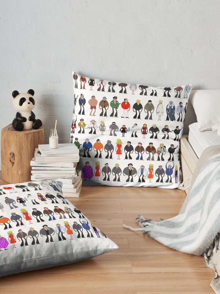 Alternate view of Columbo - The Murderers Floor Pillow