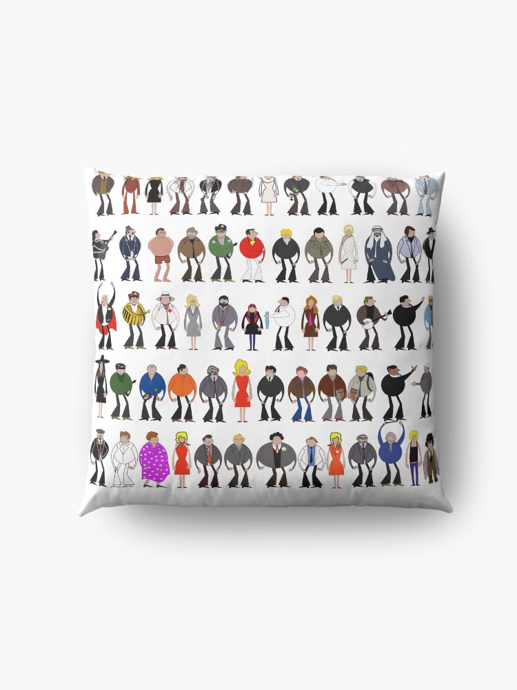 Alternate view of Columbo - The Murderers Floor Pillow