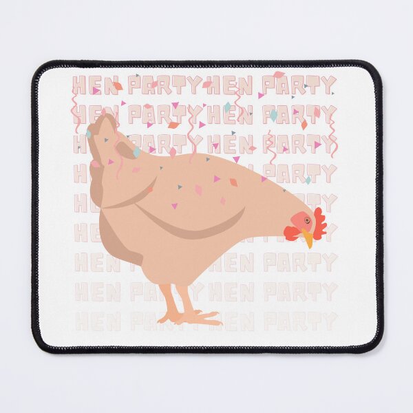 Item preview, Hen Party Art designed and sold by KatsCanvas.