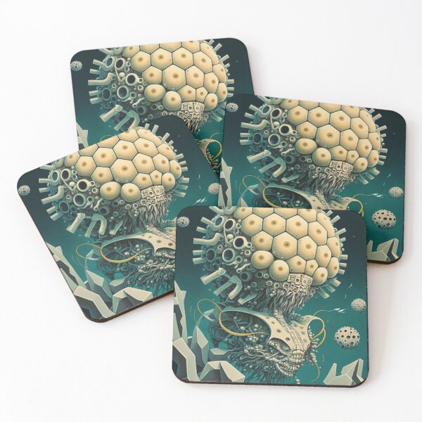 Artikelvorschau, AI Dreams Creatures AI Art #F0D2C196 entworfen und verkauft von nixlim.