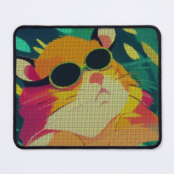 Item preview, Colorful Abstract Hamster 8-bit Pixel Art designed and sold by PixelDripped.