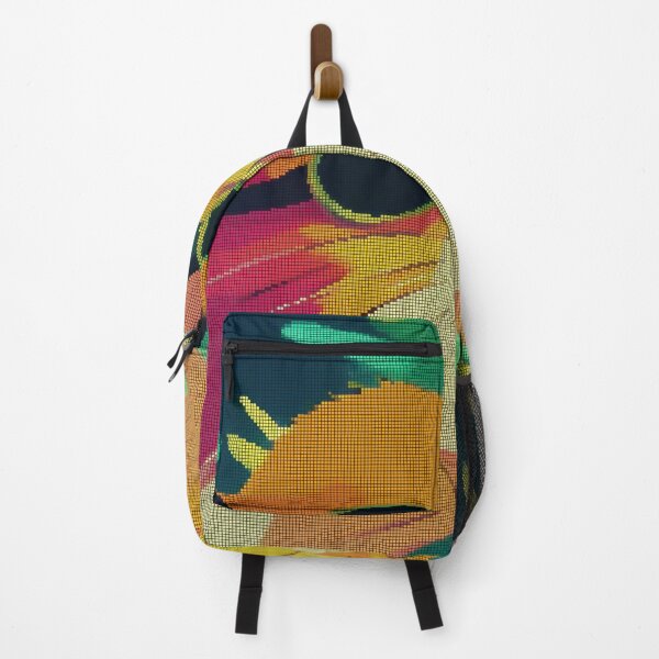 Item preview, Colorful Abstract Hamster 8-bit Pixel Art designed and sold by PixelDripped.