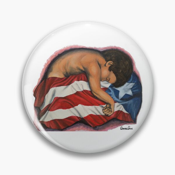 Artikelvorschau, Studie: Niño Con La Bandera de Puerto Rico entworfen und verkauft von dabblerscorner.