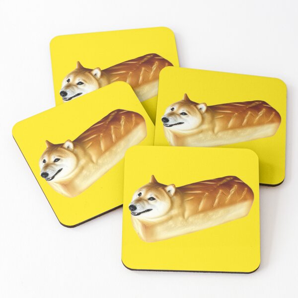 Artikelvorschau, Doge Meme Aufkleber Laib Brot entworfen und verkauft von pauloss.