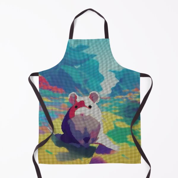 Item preview, Colorful Abstract Hamster 8-bit Pixel Art designed and sold by PixelDripped.