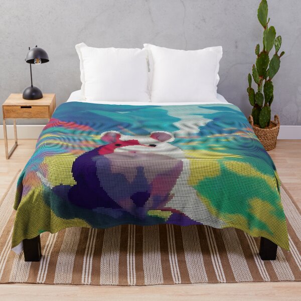 Item preview, Colorful Abstract Hamster 8-bit Pixel Art designed and sold by PixelDripped.