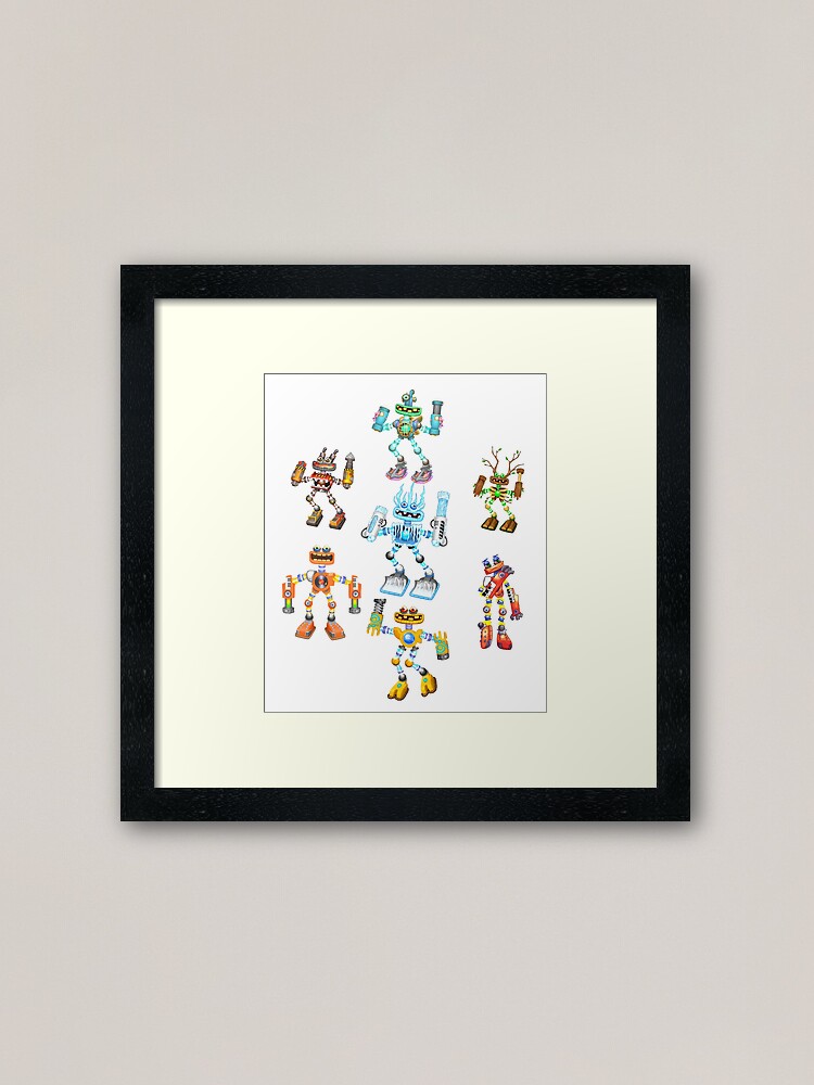 my singing monsters wubbox  Art Print for Sale by quentinpitter1