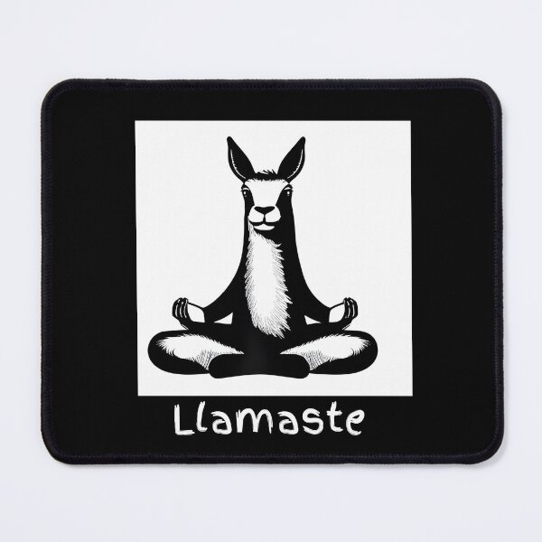Item preview, Funny Llama Yoga Meditation - Llamaste designed and sold by Just4doglovers.