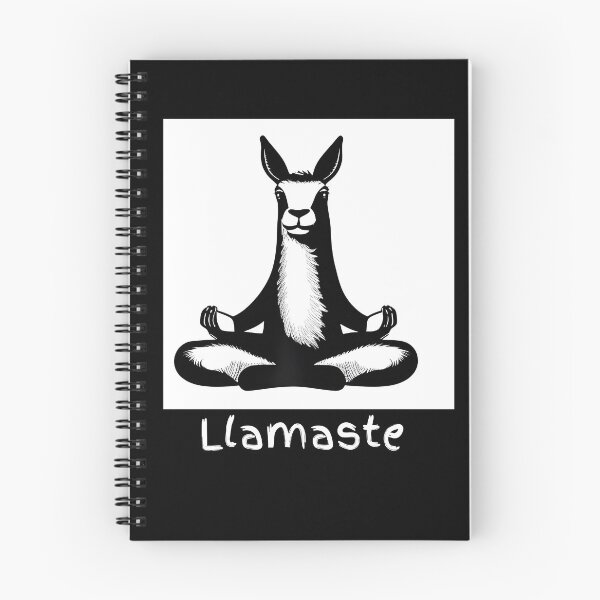Item preview, Funny Llama Yoga Meditation - Llamaste designed and sold by Just4doglovers.