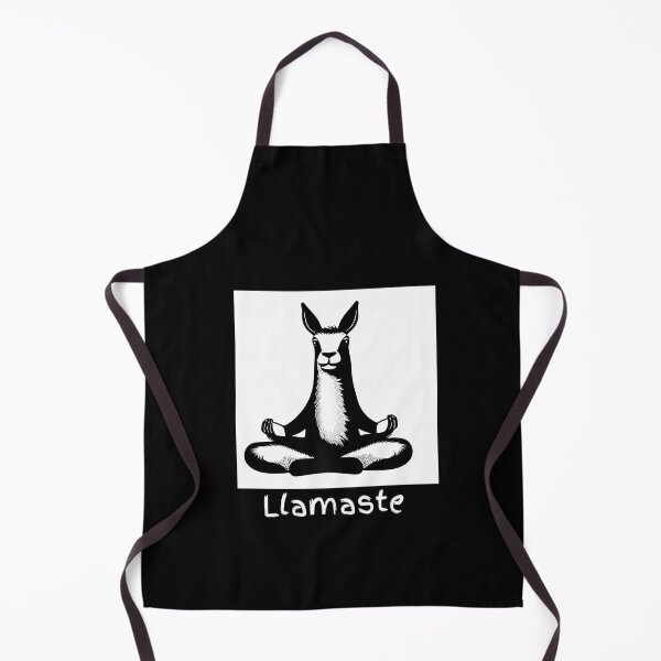 Item preview, Funny Llama Yoga Meditation - Llamaste designed and sold by Just4doglovers.