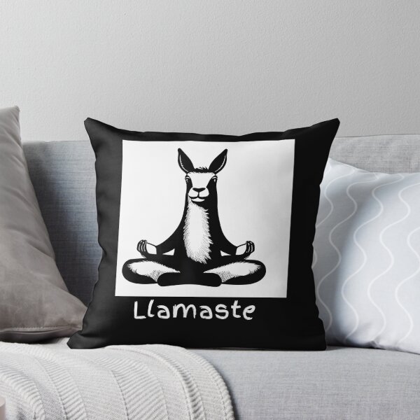 Item preview, Funny Llama Yoga Meditation - Llamaste designed and sold by Just4doglovers.